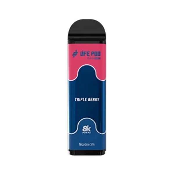Life Pod Eco Pro Cartucho 8K – Triple Berry