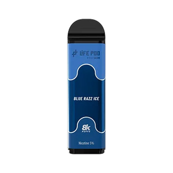 Life Pod Eco Pro Cartucho 8K – Blue Razz Ice