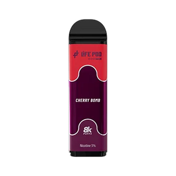 Life Pod Eco Pro Cartucho 8K – Cherry Bomb