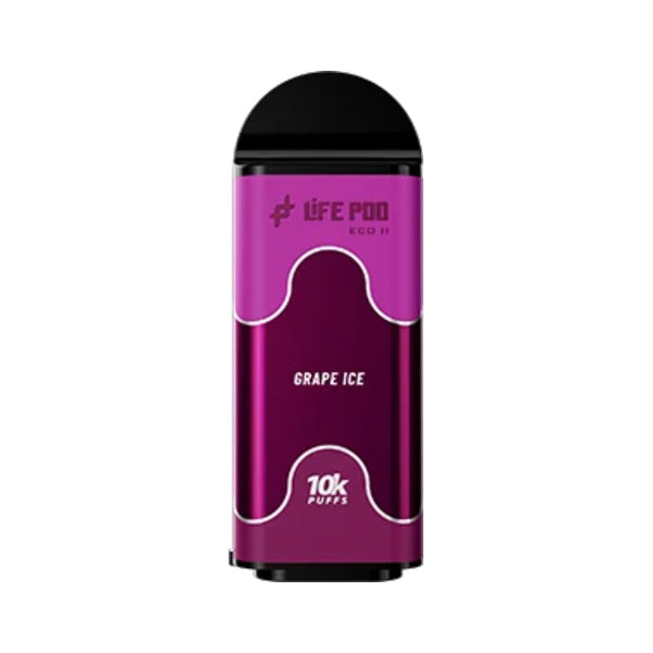 Life Pod Eco II Cartucho 10K – Grape Ice