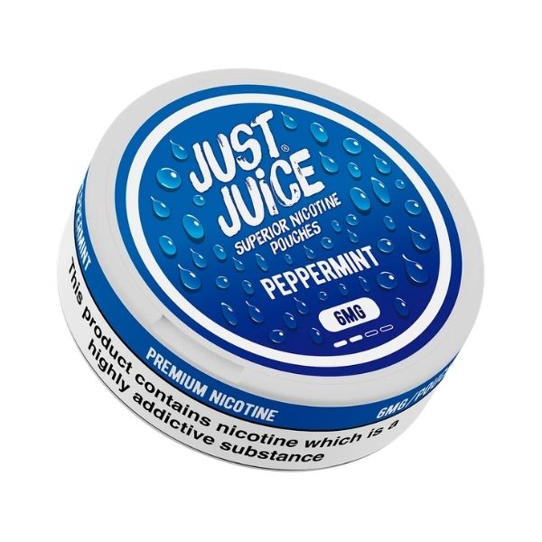 Just Juice Nicotine Pouches – Peppermint 20 Pouches