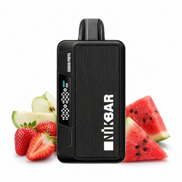 Nikbar Desechable 30K – Strawberry Apple Watermelon 30000 Puffs