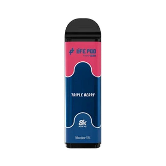 Life Pod Eco Pro Cartucho 8K – Triple Berry
