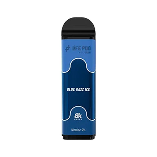 Life Pod Eco Pro Cartucho 8K – Blue Razz Ice