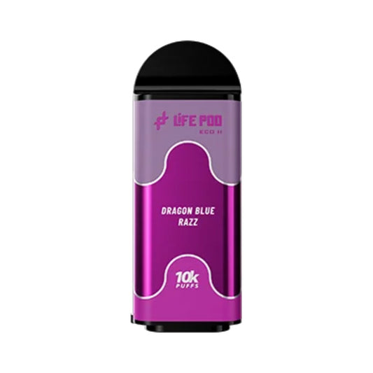 Life Pod Eco II Cartucho 10K – Dragon Bluerazz