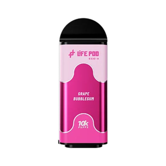Life Pod Eco II Cartucho 10K – Grape Bubblegum