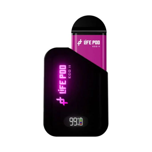 Life Pod Desechable Eco II Kit – Grape Honey 10000 Puffs