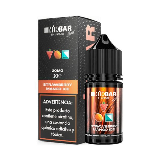 Nikbar Salt – Strawberry Mango Ice 30 ml
