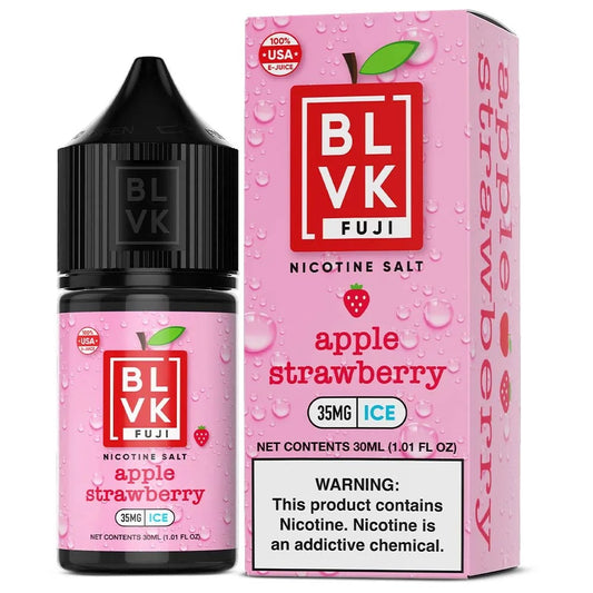 BLVK SALT FUJI APPLE STRAWBERRY