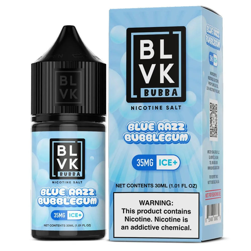 BLVK SALT BUBBA BLUE RAZZ BUBBLEGUM